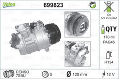Compresor clima BMW 5 Touring E39 VALEO 699823