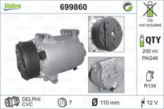 Compresor clima RENAULT ESPACE IV JK0 1 VALEO 699860