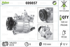 Compresor clima VW JETTA III 1K2 VALEO 699857