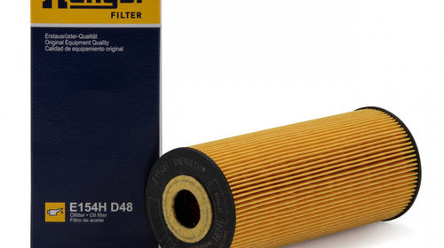 Filtru Ulei Hengst Volkswagen Polo 3 6V 1995-2001 E154H D48
