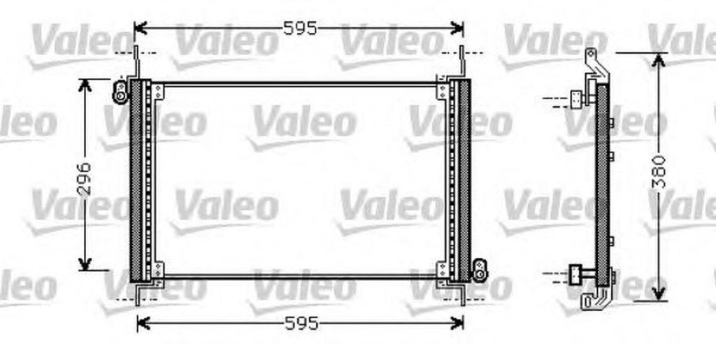 Radiator clima FIAT MAREA 185 VALEO 818009
