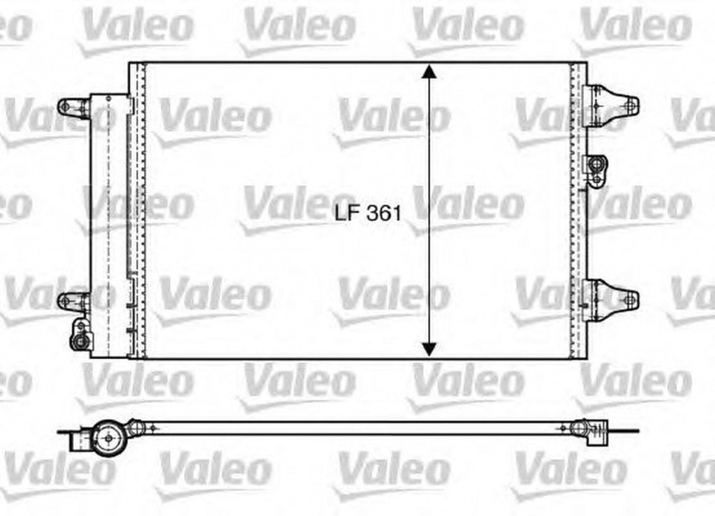 Radiator clima FORD GALAXY WGR VALEO 818004