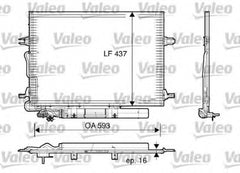 Radiator clima MERCEDES-BENZ E-CLASS W211 VALEO 818003