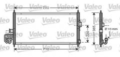 Radiator clima NISSAN ALMERA TINO V10 VALEO 818026