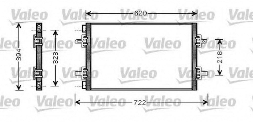 Radiator clima RENAULT ESPACE III JE0 VALEO 818027