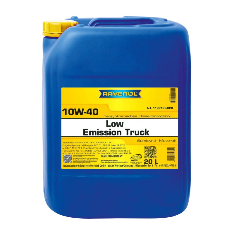 Ulei motor RAV Low Emission Truck 10W-40 20L