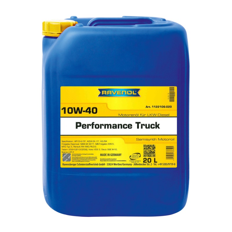 Ulei motor RAV Performance Truck 10W-40 20L
