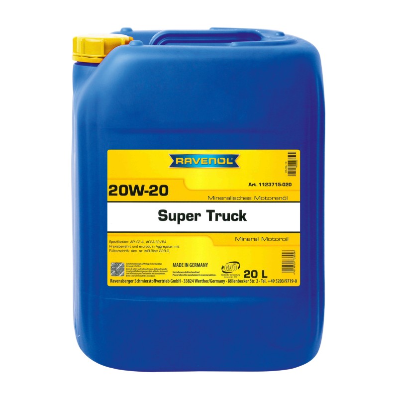 Ulei motor RAV Super Truck SAE 20W-20 20L